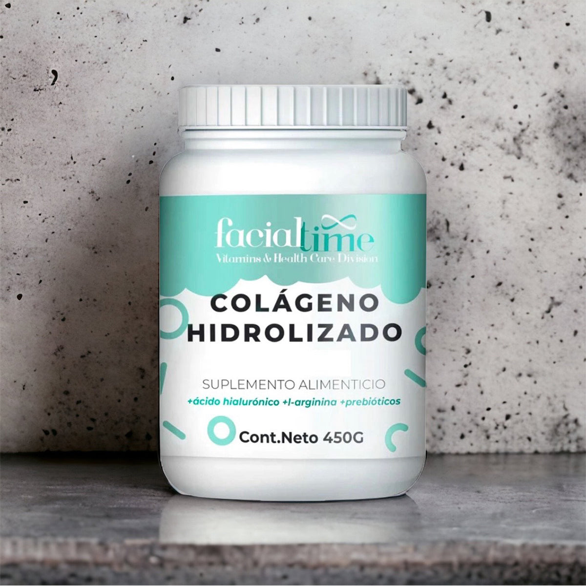 Colágeno Hidrolizado Pack 2x450g Antiedad FacialTime