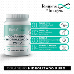 Colágeno Hidrolizado Pack 2x450g Antiedad FacialTime