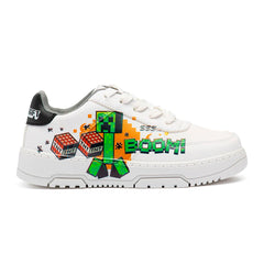 Tenis Minecraft niño Creeper TNT Yuyin con suela antideslizante