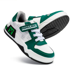 Tenis Minecraft niños Yuyin Creeper verdes con suela antideslizante