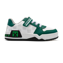Tenis Minecraft niños Yuyin Creeper verdes con suela antideslizante