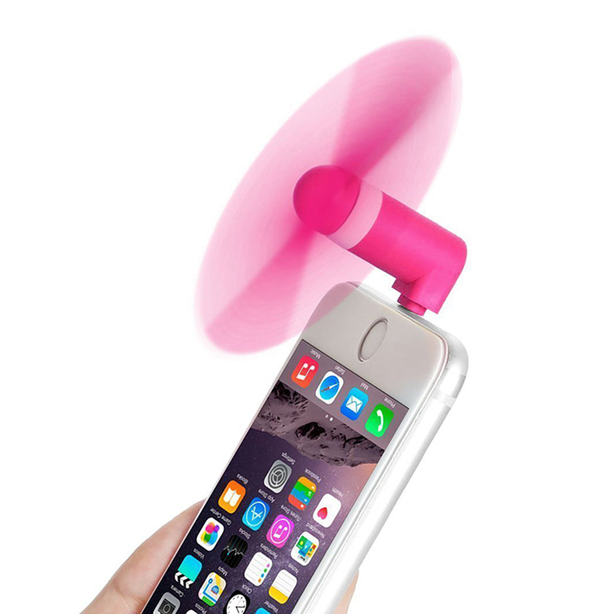 VENTILADOR IPHONE 6 ROSA