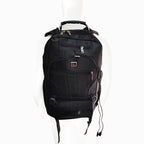 Mochila Escolar Para Laptop 15.6  Carga Usb Aux. 3.5 - Negro N/A