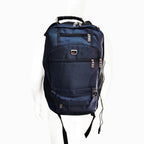 Mochila Escolar Para Laptop 15.6  Carga Usb Aux. 3.5 - Azul N/A