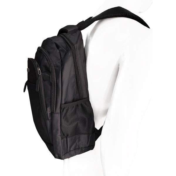 Mochila laptop con compartimentos y diseño ergonómico