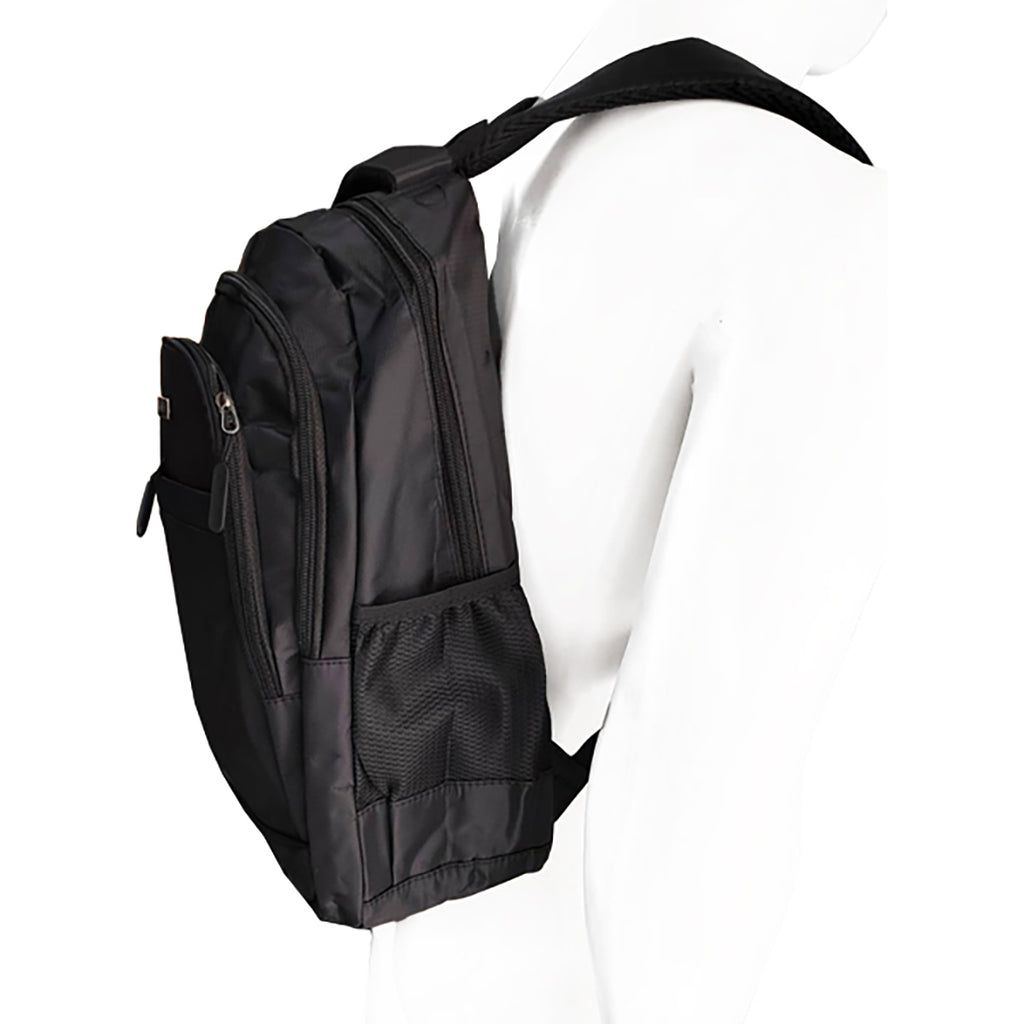 Mochila Laptop 15.6  Escolar Carga Usb - Azul N/A