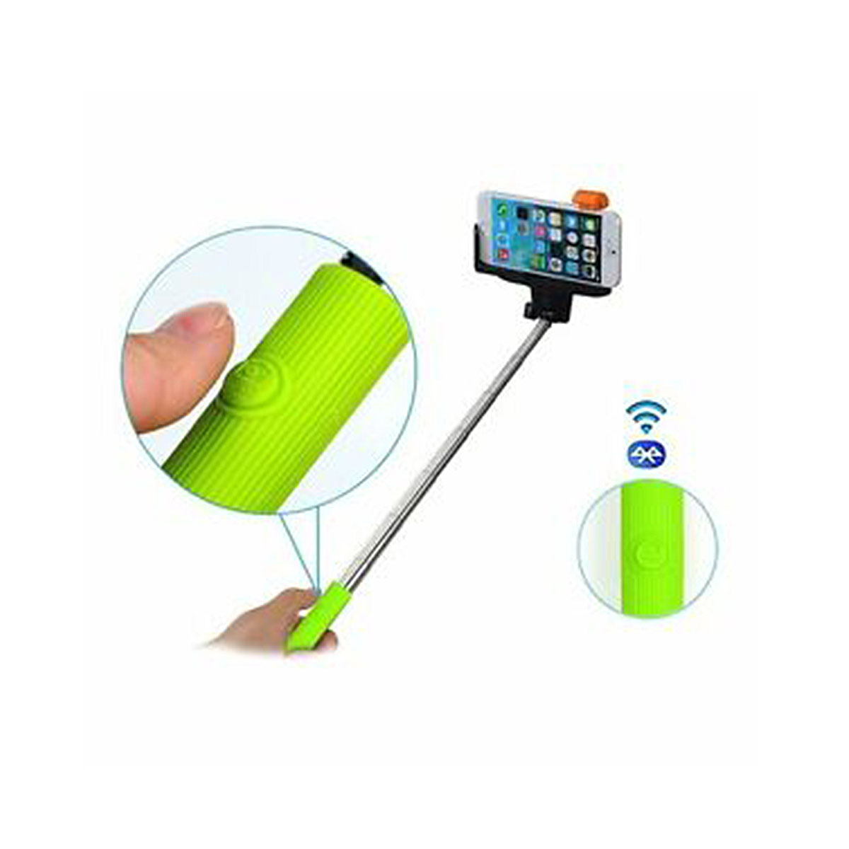 SELFIE  BLUETOOTH VERDE