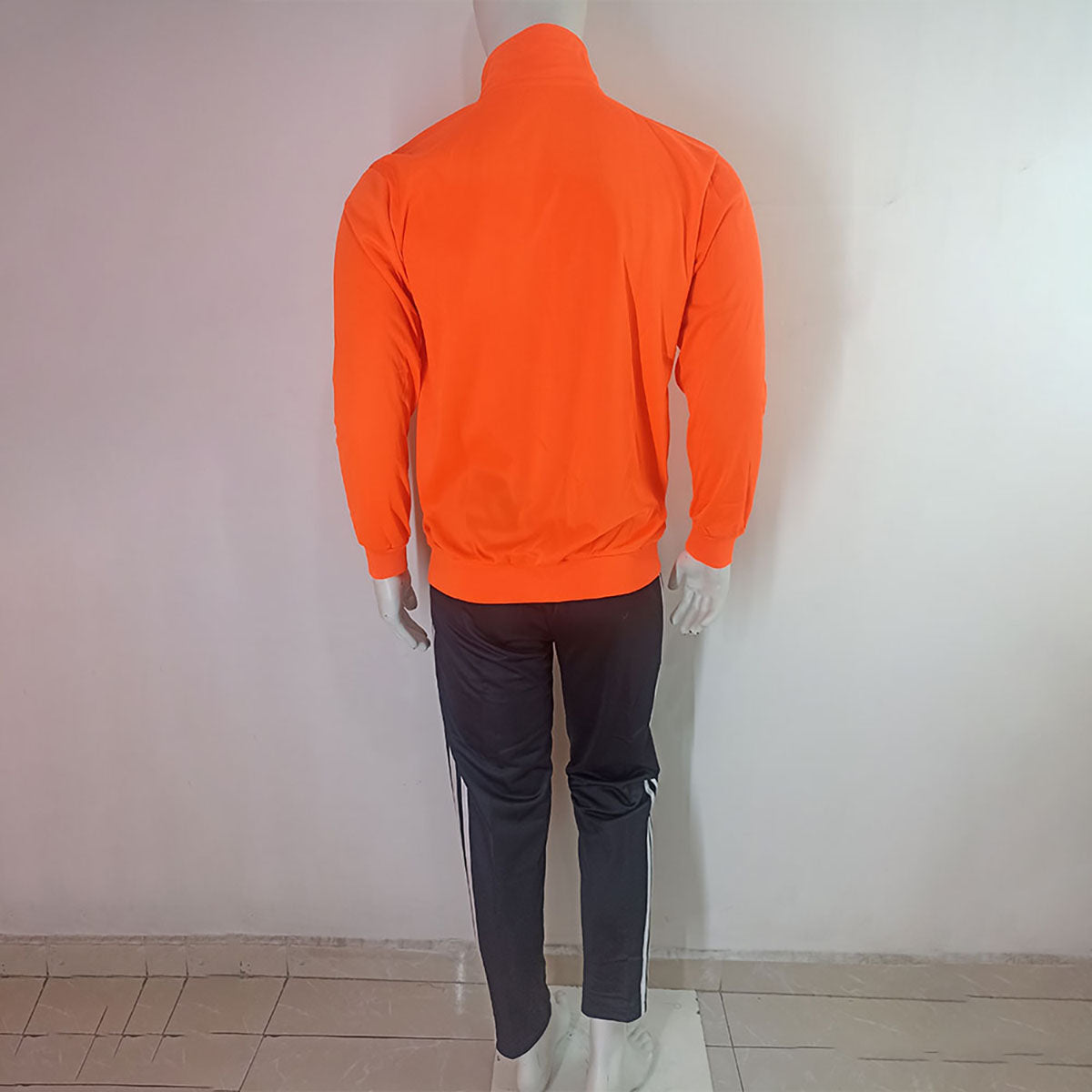 PANTS NARANJA NEGRO TALLA M