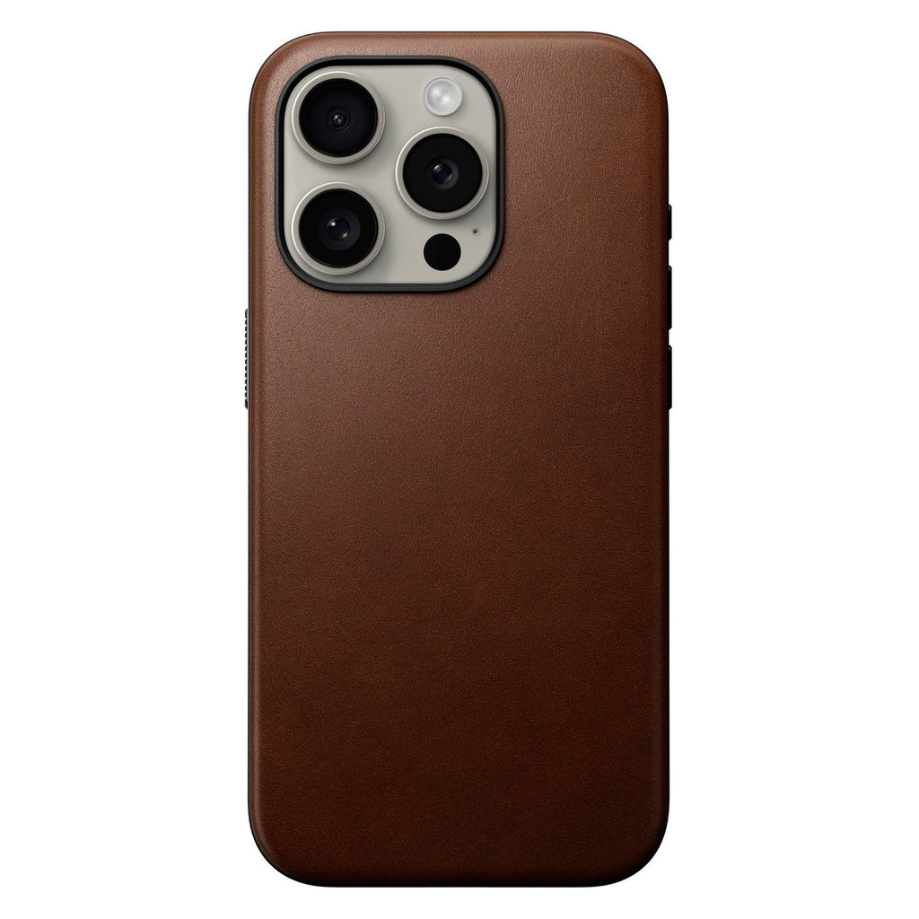 Funda Nomad Piel Compatible con iPhone 15 Pro Case MagSafe