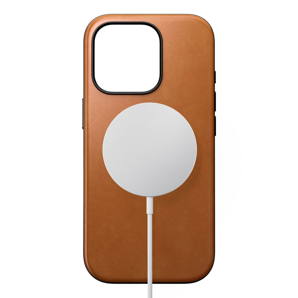 Funda Nomad Piel Compatible con iPhone 16 Pro Case MagSafe