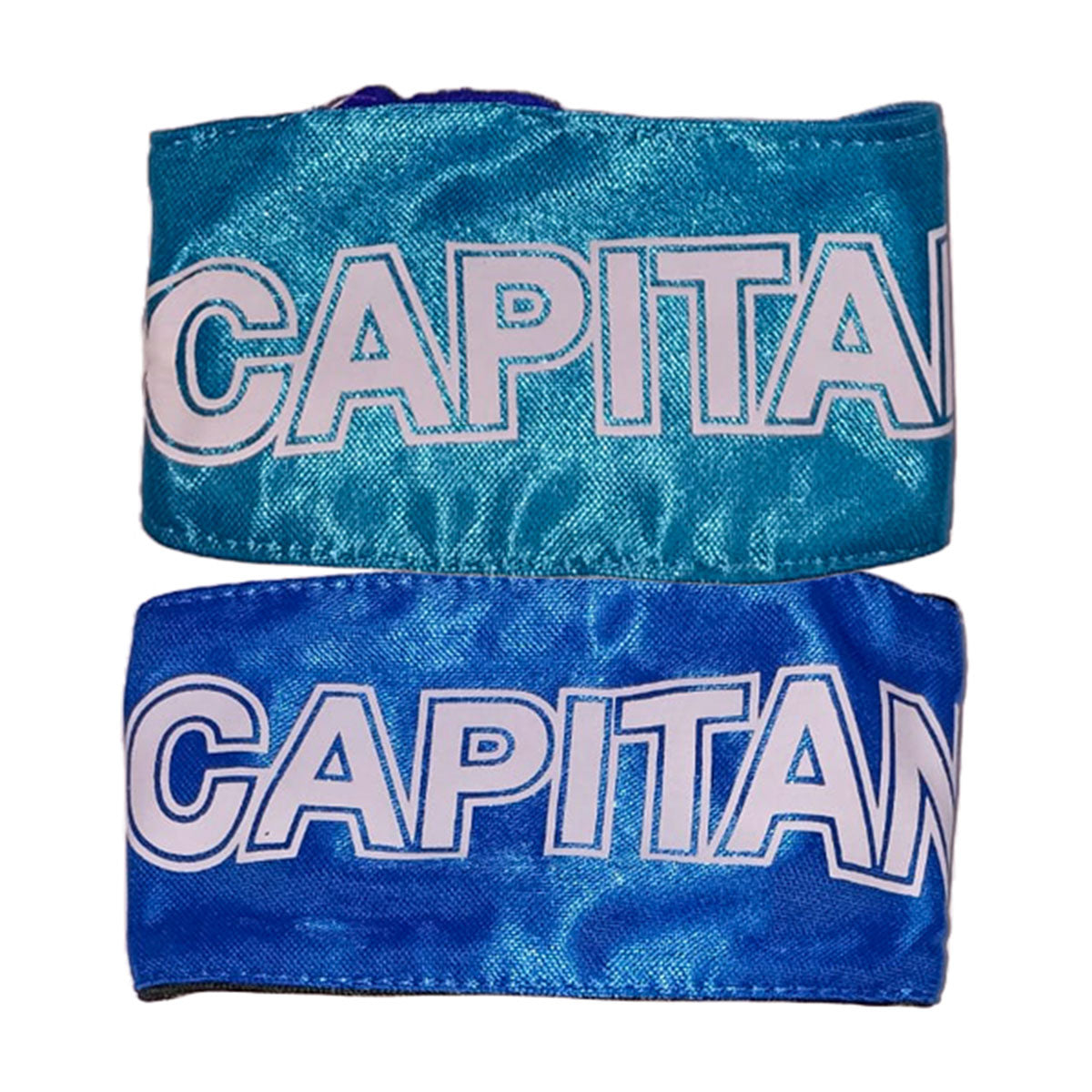 Gafete De Capitan Doble Vista Futbol Oka - AZUL/TURQUEZA UNITALLA
