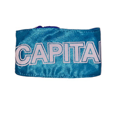 Gafete De Capitan Doble Vista Futbol Oka - AZUL/TURQUEZA UNITALLA