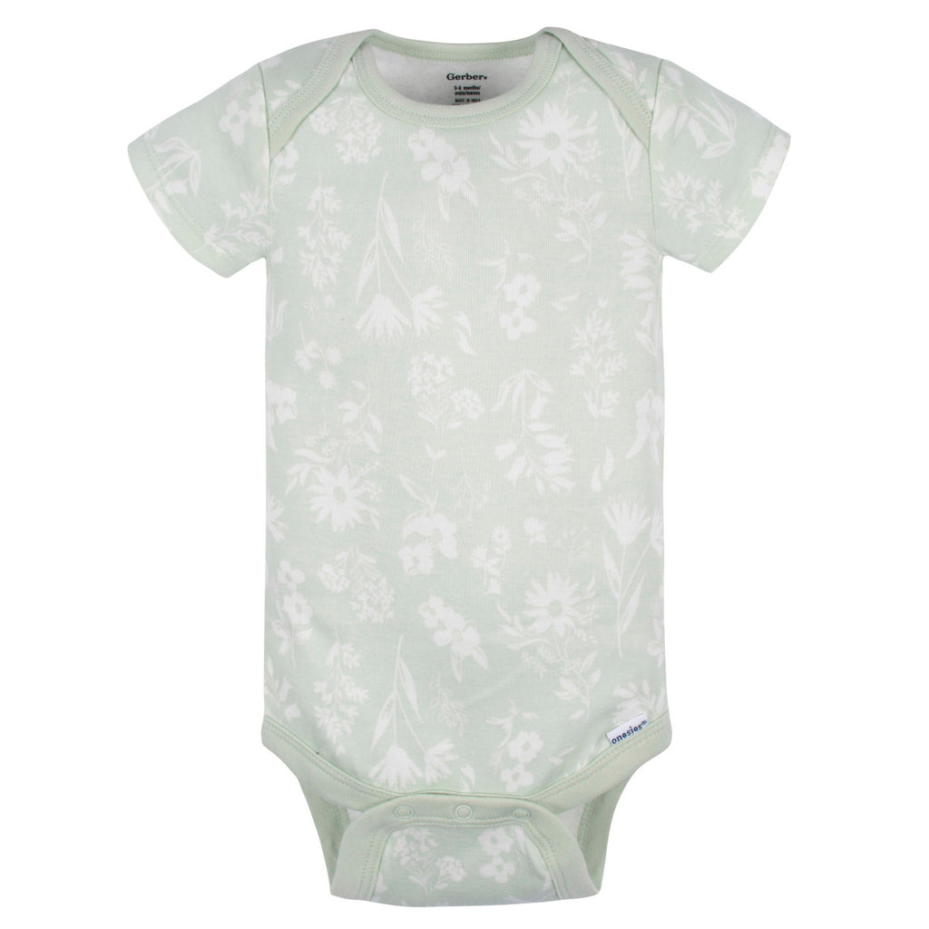 Pañalero Gerber Pack 3 Piezas Body Bebé Ropa Niña Niño-0-3M