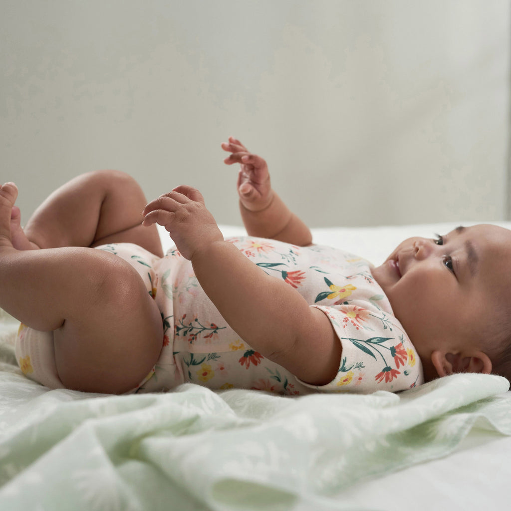Pañalero Gerber Pack 3 Piezas Body Bebé Ropa Niña Niño-0-3M