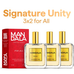 Set 3 Perfumes Unisex Mandala Signature Unity 3x2 300ml