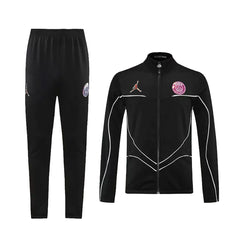 Conjunto PSG Sudadera Y Pants Cómodos Para Fanáticos Negro