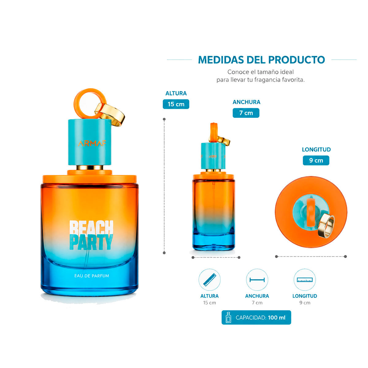 Perfume Armaf Beach Party Eau de Parfum Unisex 100ml