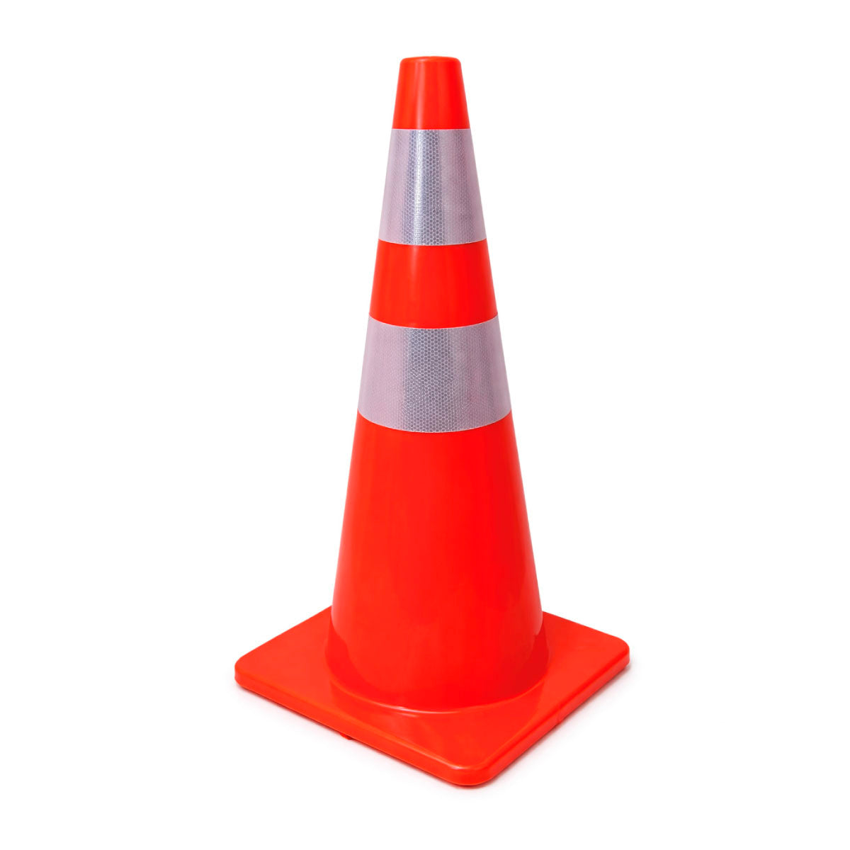 Set Conos 5 pzs Tránsito Vial Naranja Reflejante Seguridad-70 cm