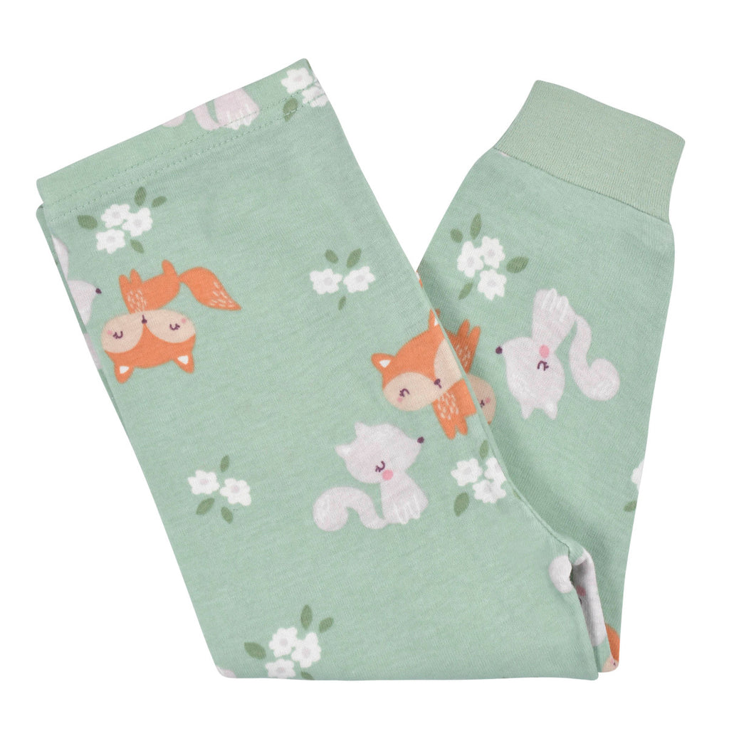 Set pijamas Gerber niña algodón conjunto dormir 12-60 meses-24M