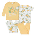 Set pijamas Gerber niña algodón conjunto dormir 12-60 meses-5T