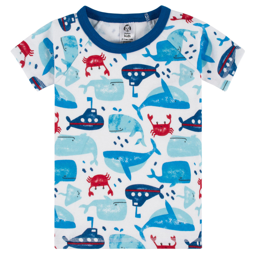 Set pijama Gerber azul conjunto niño 12 a 24 meses-12M