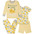 Pijama Gerber algodón niña set 4 piezas 2 a 5 años-4T