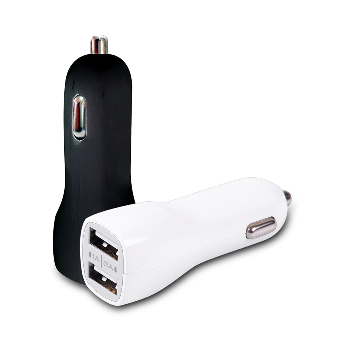 Cargador Para Auto Citric Plug In 2usb 2100 Mah - Negro