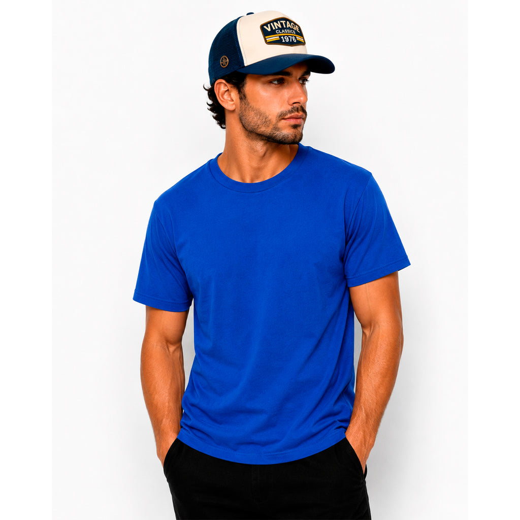 Playeras Hombre Algodon Basicas Paquete 4 Knite City Depth