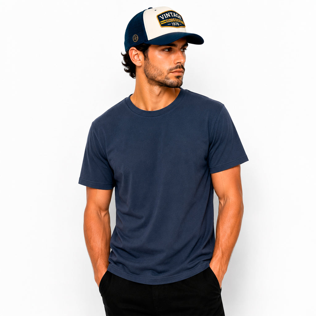 Playeras Hombre Algodon Basicas Paquete 4 Knite City Depth