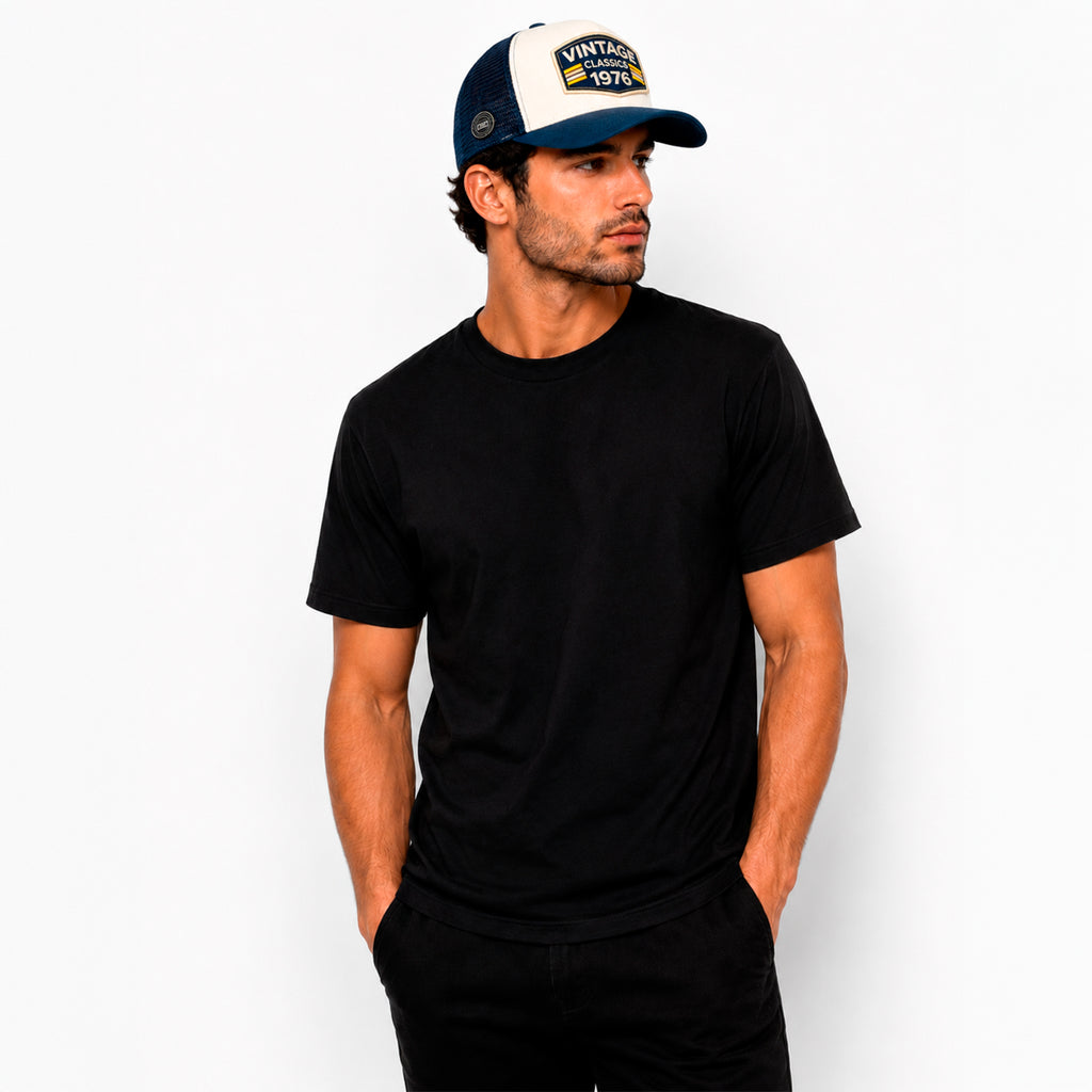 Playeras Hombre Algodon Basicas Paquete 4 Urban base Knite