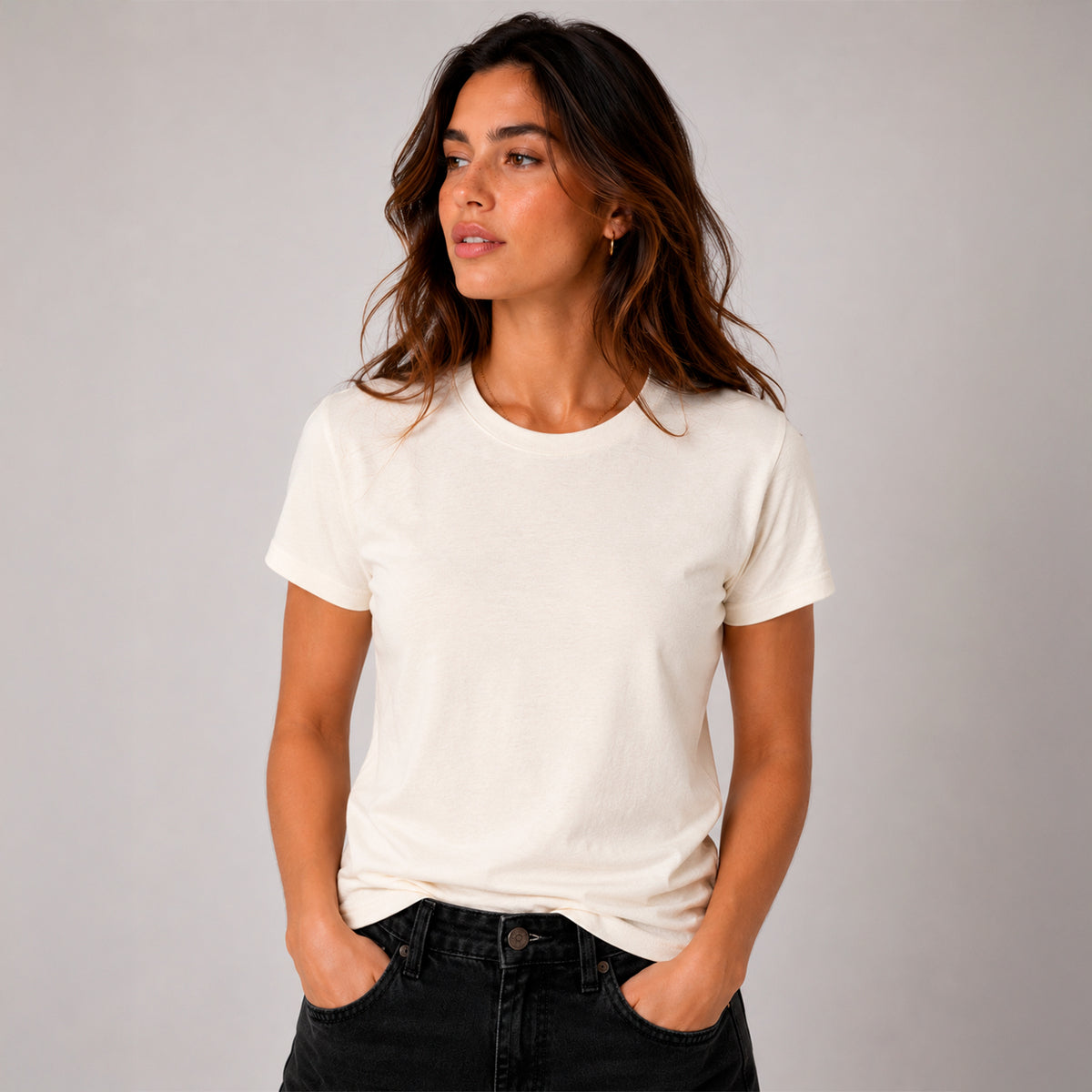 Playera Mujer Paquete 4 Algodon Natural Chic colores casual