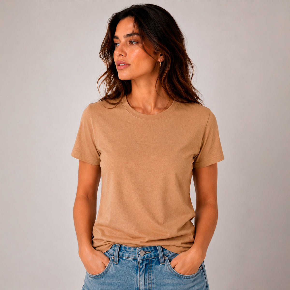 Playera Mujer Paquete 4 Algodon Natural Chic colores casual