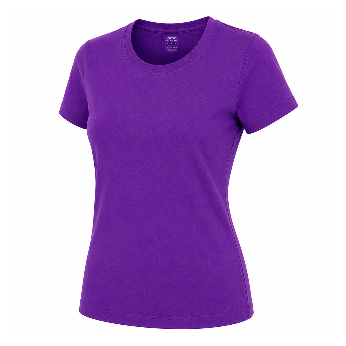 Playeras Mujer Algodon Basicas Paquete 4 Power pop Knite