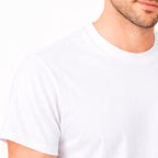 Paquete 4 Playeras Básicas Blancas Hombre