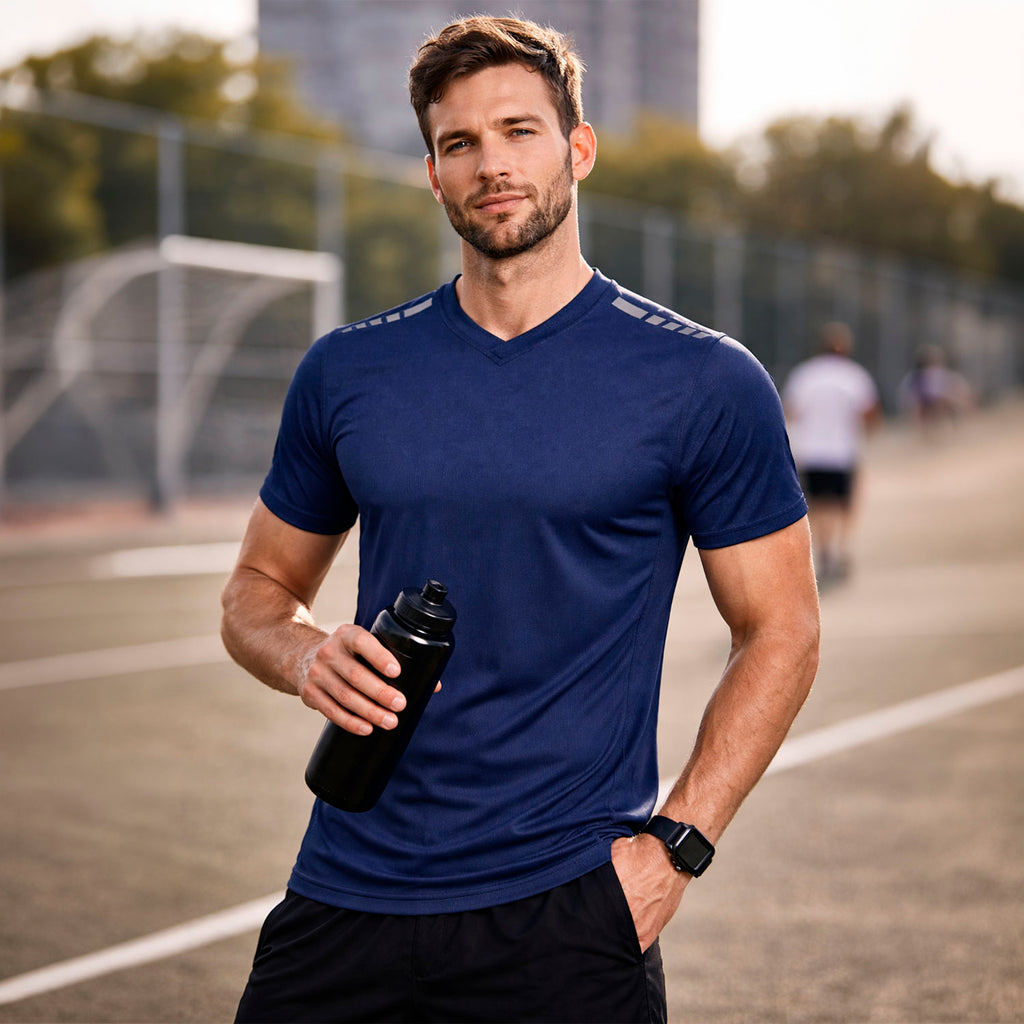 Pack 4 Playeras Deportivas Knite Secado Rápido