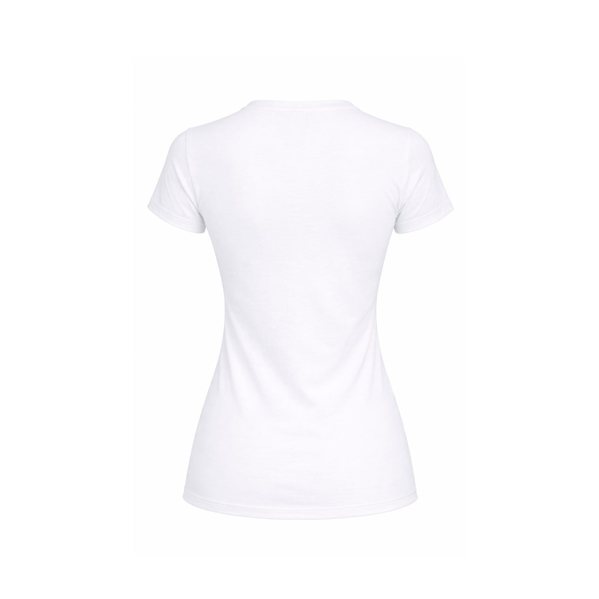 Paquete 4 Playeras Básicas Blancas para Mujer