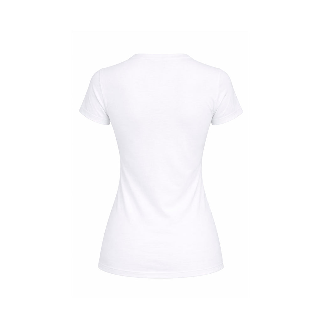 Paquete 4 Playeras Básicas Blancas para Mujer