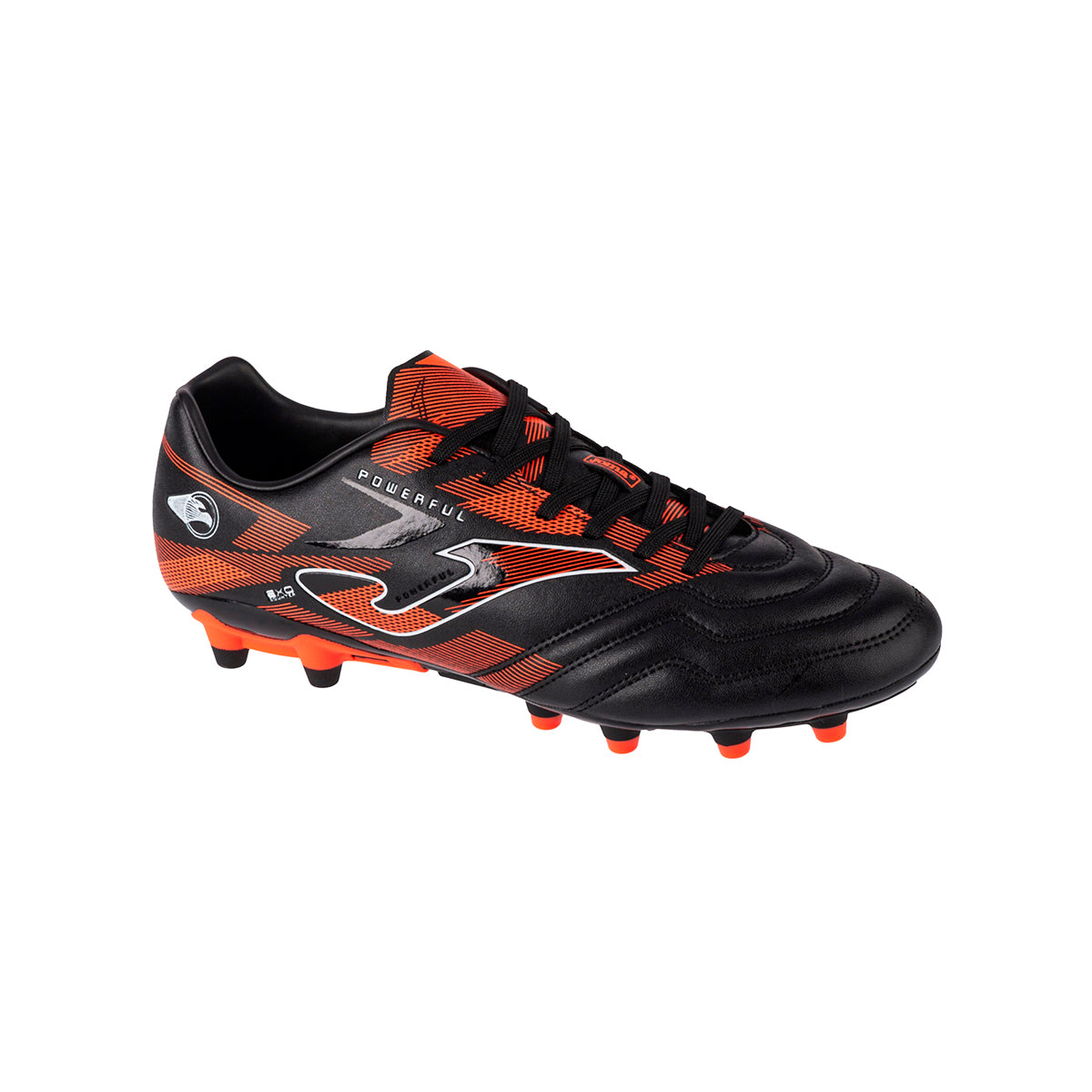 Tenis Joma Futbol Tachos POWERFUL 2401 Terreno Firme FG Negro 28.5 MX