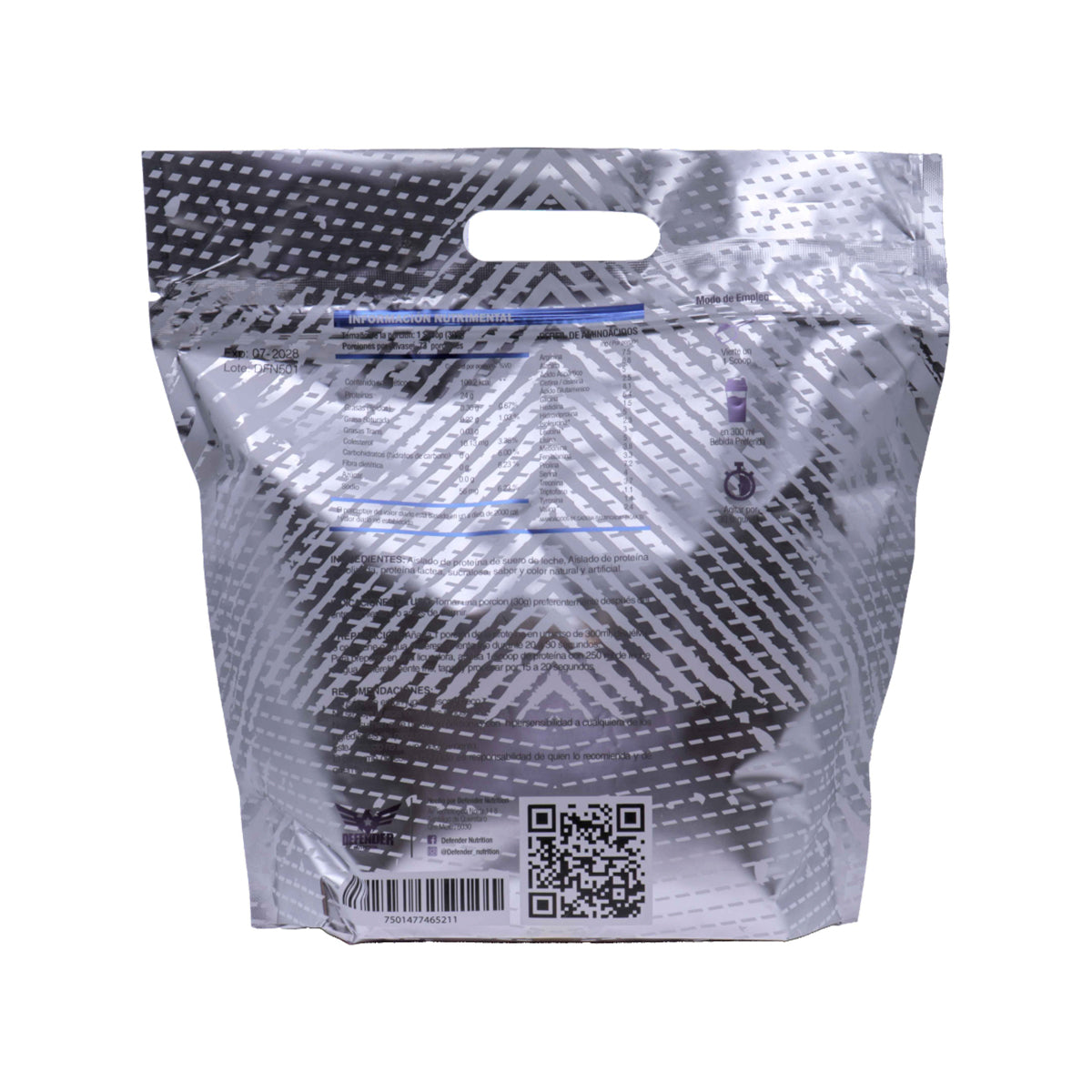 Proteína Isolate Defender 2.20 KG Suplemento Levanta Músculo
