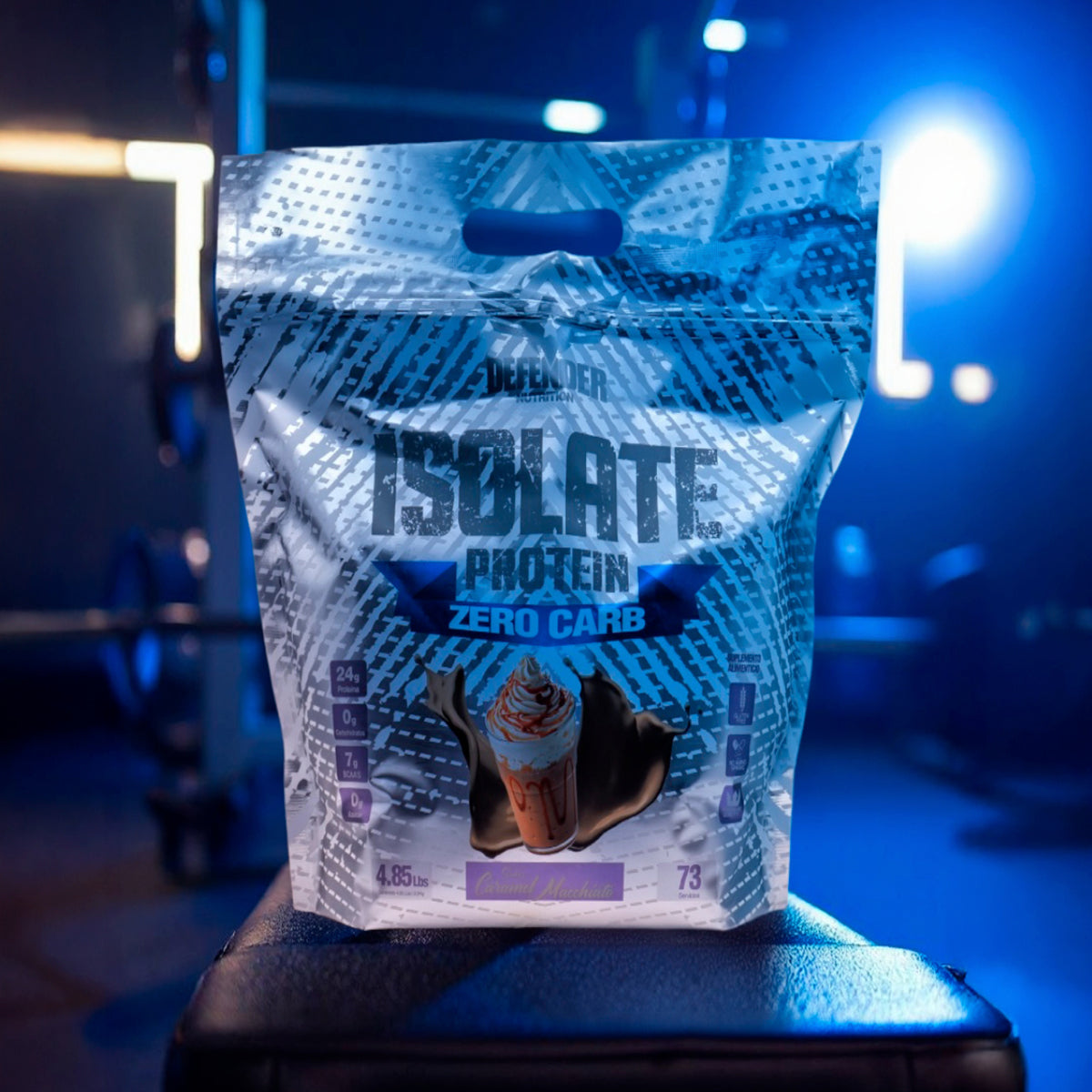 Proteína Isolate Defender 2.20kg Suplemento Deportivo Para Masa Muscular