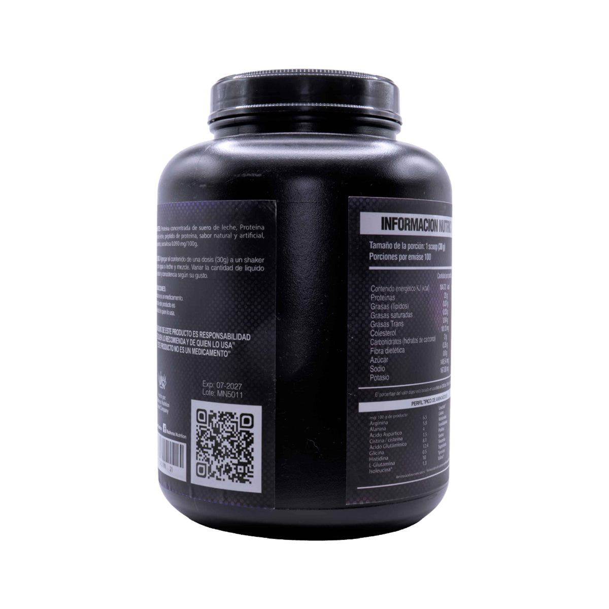 Proteína Whey Madness 3Kilos Suplemento Deportivo premium