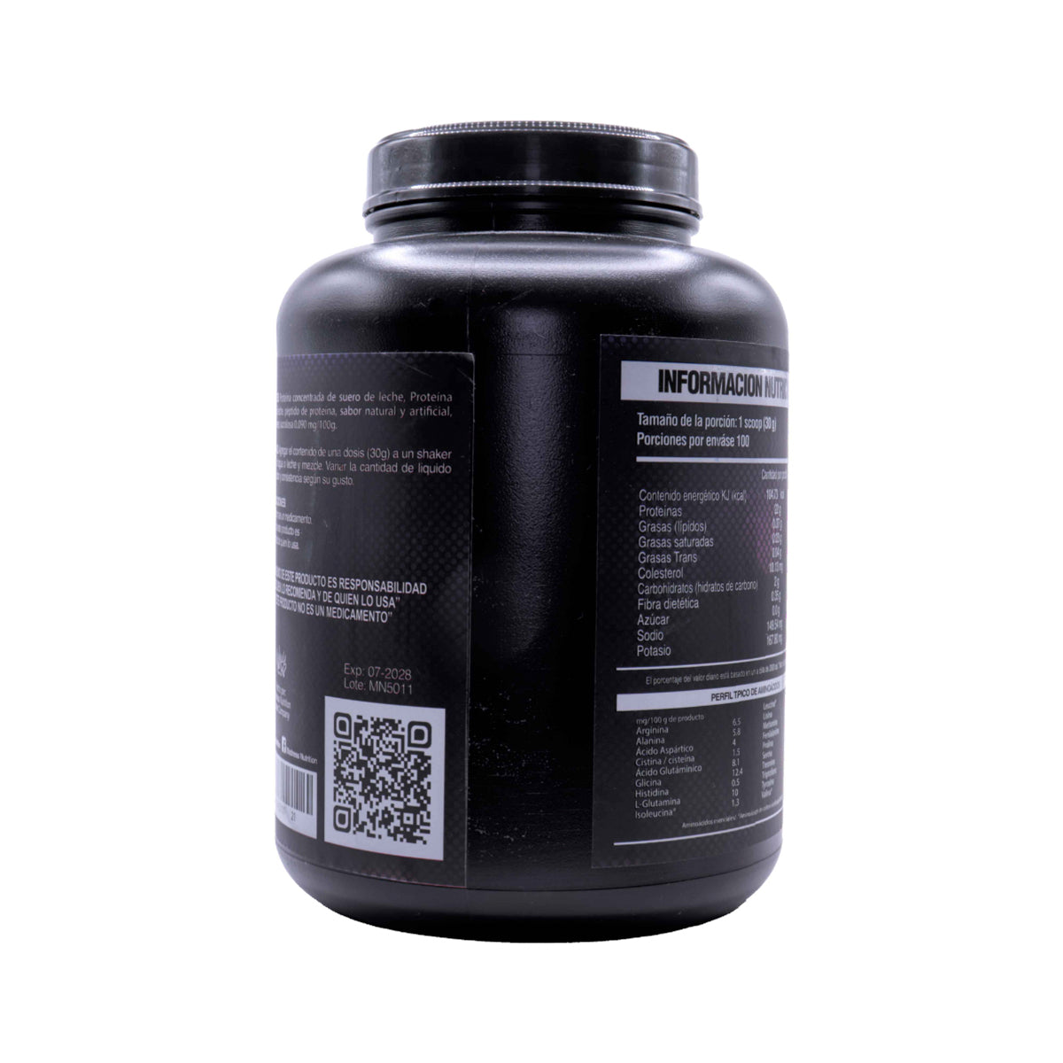Proteína Whey Madness 3kg Suplemento Deportivo Para Masa Muscular