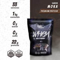 Costal proteína whey Madness 1 kilogramo premium suplemento