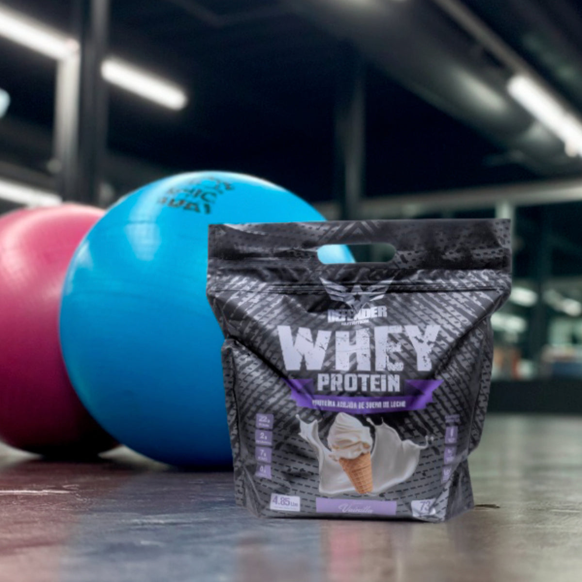 Costal proteina whey Defender 2.20 kilos aislada suplemento