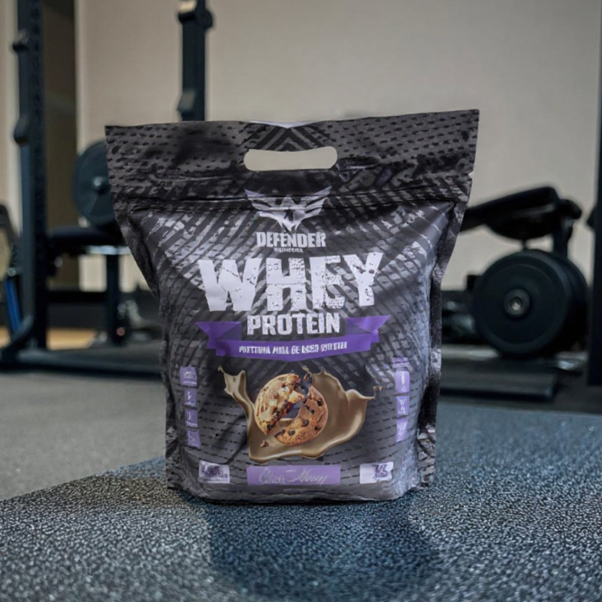 Proteína whey aislada Defender 2.20kg suplemento premium 73 servicios