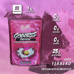 Costal proteina whey Brutal 1 Kilo sabor ferrero suplemento