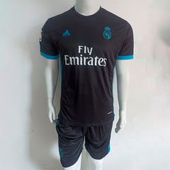 Conjunto Real Madrid Negro Adidas Hombre Calidad THAI