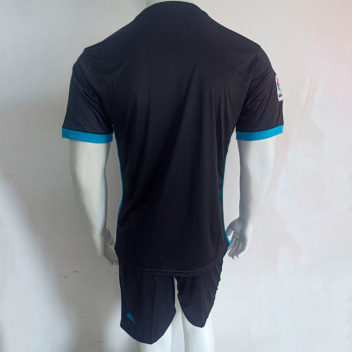 Conjunto Real Madrid Negro Adidas Hombre Calidad THAI