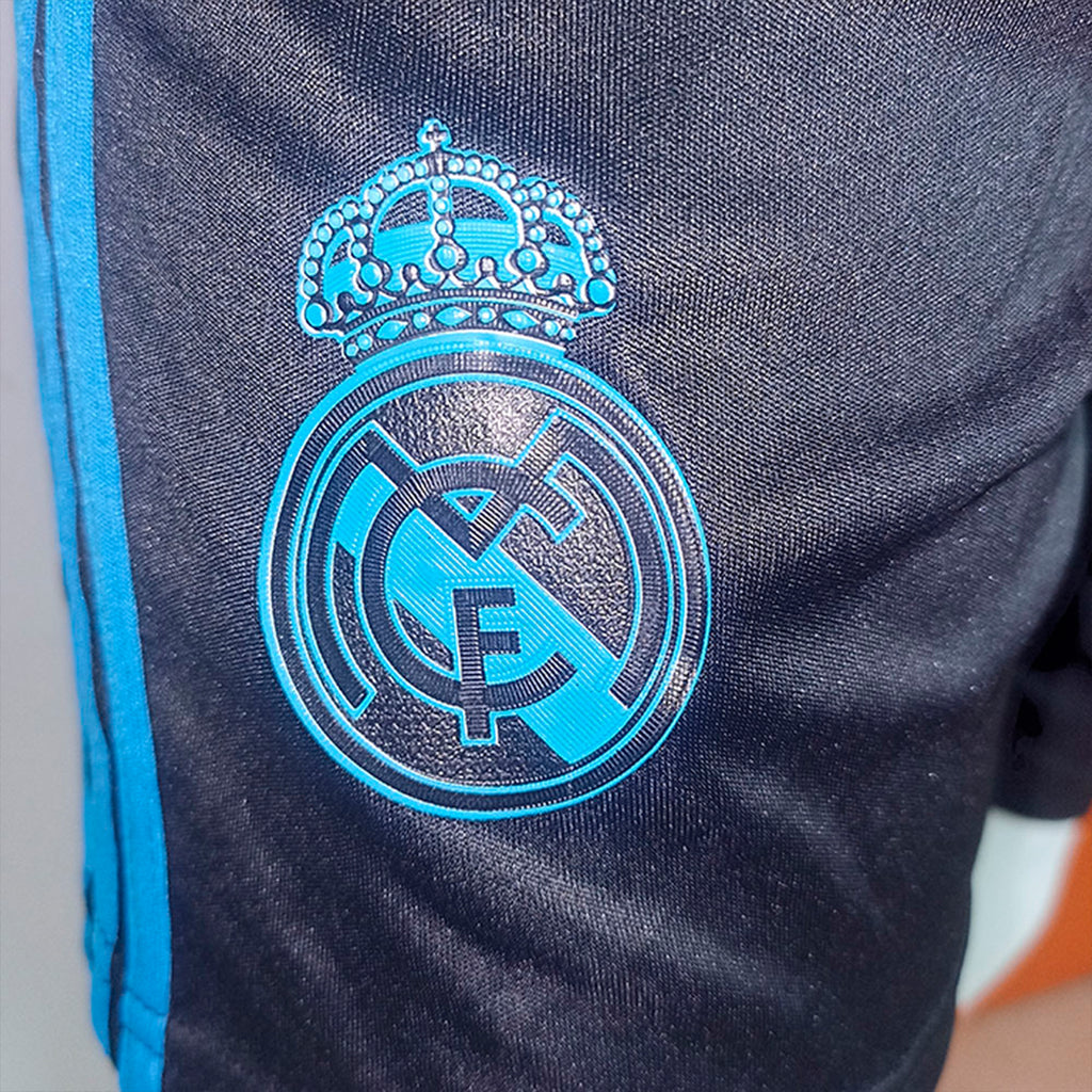 CONJUNTO DEPORTIVO REAL MADRID NEGRO TALLA S