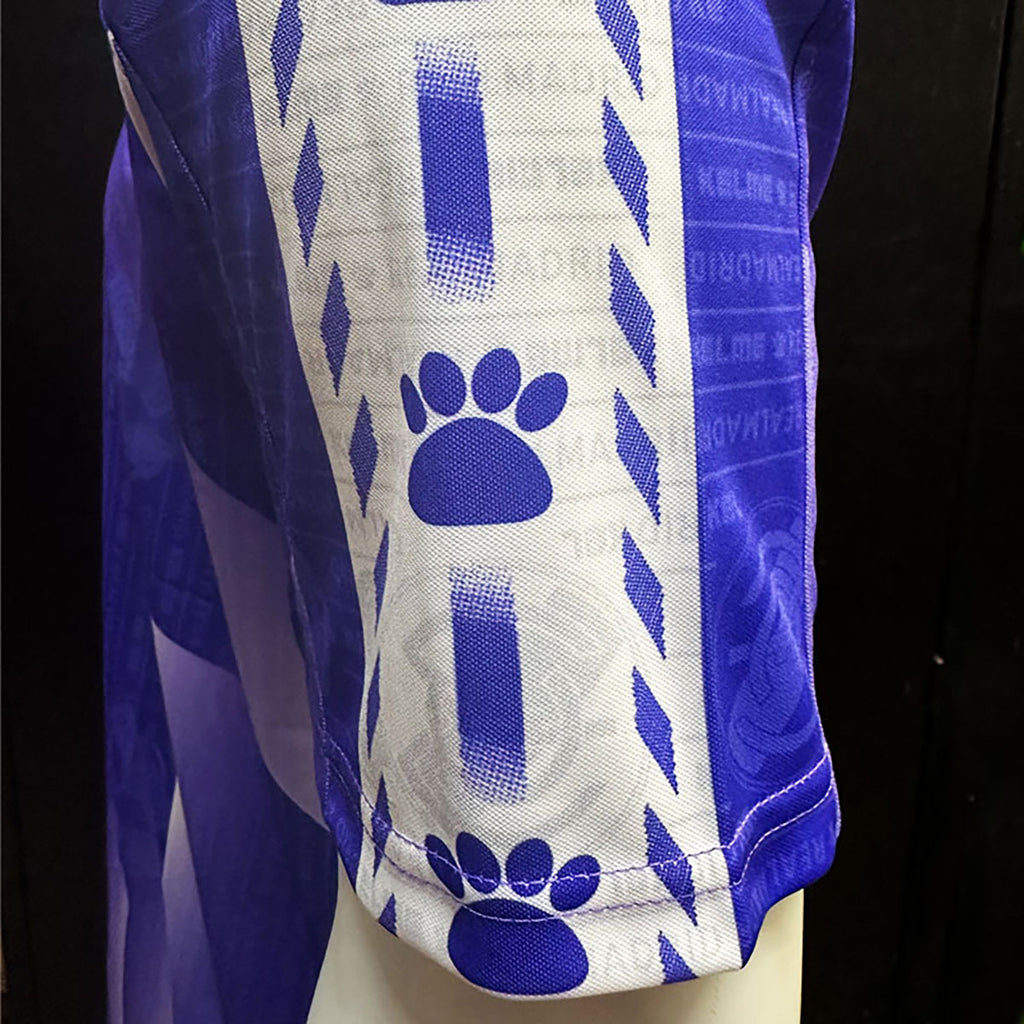 Jersey Kelme Retro Real Madrid Morada Manga Corta L